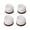 26mm 4, variant on Yihuala High Load Bearing Anti-Slip Bed Risers Stackable Furniture Height Enhancing Pads for Table Beds Multi Purpose Leg Pads