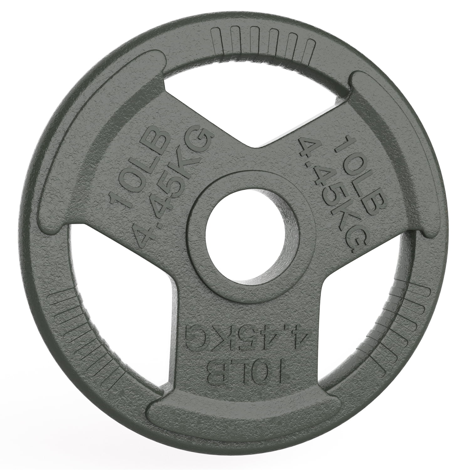 FIXTECH Olympic TriGrip Cast Iron Plate for Strength Training