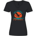 thumbnail image 3 of Inktastic Fort Lauderdale Florida Vacation Trip Women's V-Neck T-Shirt, 3 of 5