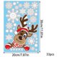 thumbnail image 1 of Pegatinas navideñas de Papá Noel para ventana, adornos de pared, colgante de Feliz Navidad para decoración del hogar, calcomanía de vidrio de Año Nuevo, 1 of 4