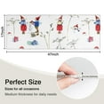 thumbnail image 5 of White Christmas Gnome Pattern Kitchen Rug Mat,Kitchen Runner Rugs Non Skid Washable,Decorative Kitchen Floor Mats for Kitchen,Sink,Laundry,17"X47", 5 of 5