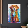 thumbnail image 4 of Nova Scotia Duck Tolling Retriever Dog Art Print Poster, Wall art Painting Decor Nova Scotia Duck Tolling Retriever Dog Decor Artwork For Bedroom Living Room Bathroom Decor, 4 of 6