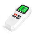 thumbnail image 2 of Handheld Metal Detector for Walls - HW-QB6, 9V Battery Operated (Battery Not Included), White, with LED LCD Green Backlight and Multiple Detection Levels, 2 of 7