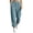 Light Blue, variant on AherBiu Jogging Pants for Women Cinch Bottom Sweatpants Baggy Loose Fitted Elastic Waisted Casual Sweat Pants with Pockets(X-Large,White)
