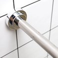 thumbnail image 1 of Tringle à rideau de douche télescopique 40-55 cm en acier inoxydable - Barre télescopique extensible sans perçage - Longueur réglable pour armoire, salle de bain, fenêtres, portes ShuxiuWang 8390614765832, 1 of 1