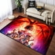 thumbnail image 3 of Alfombra de cocina con diseño de Stranger Things de la televisión estadounidense, felpudo para la entrada, decoración del suelo del dormitorio, alfombra para la sala de estar, alfombra para el baño an, 3 of 5