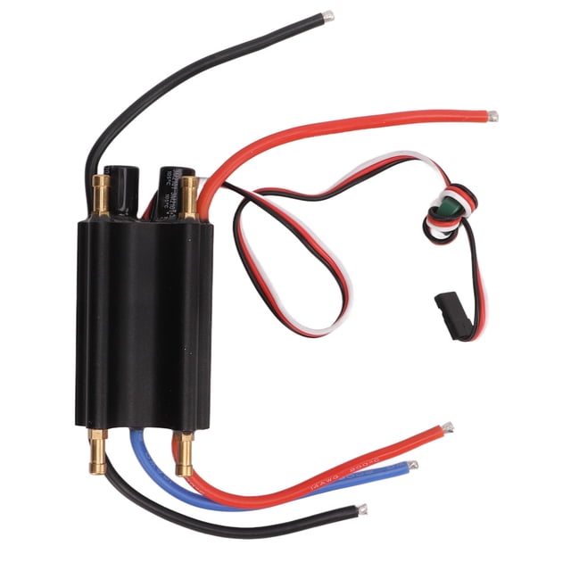 Esc sin escobillas, consumo de Baja Potencia de Esc ESC Bidireccional Con Bec Incorporado Para El Modelo de Botes RC