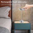 thumbnail image 2 of Cordless Touch Desk Lamp Portable Battery Operated LED Desk Lamps 3-Levels Stepless Dimmable for Restaurant Bedroom Home Outdoor, 2 of 8