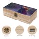 thumbnail image 3 of Mérida, la Princesa Valiente Caja Organizadora de Madera Rústica - Caja Decorativa Multifuncional para Escritorio, Hogar, Oficina, Joyas y Manualidades, 3 of 6