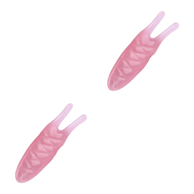 Seitruly Nariz Masajeador Pedicura Circulación Sanguínea Portátil Levantamiento Rascador Rosa Rosado 2piezas
