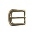 thumbnail image 1 of 1 1/8" (30 mm) Single Prong Solid Brass Horseshoe Belt Buckle, 1 of 1