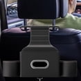 thumbnail image 1 of Colaxi Generic Back Seat Storage Box Backseat Storage Box Multifunctional with Cup Holder Car Backseat Organizer for Trip Car Black, 1 of 8