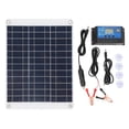 thumbnail image 2 of Panel Solar, Kit de Panel Solar Controlador 50W 10A Fácil de Instalar Con Taza de Succión para Viajar, 2 of 7