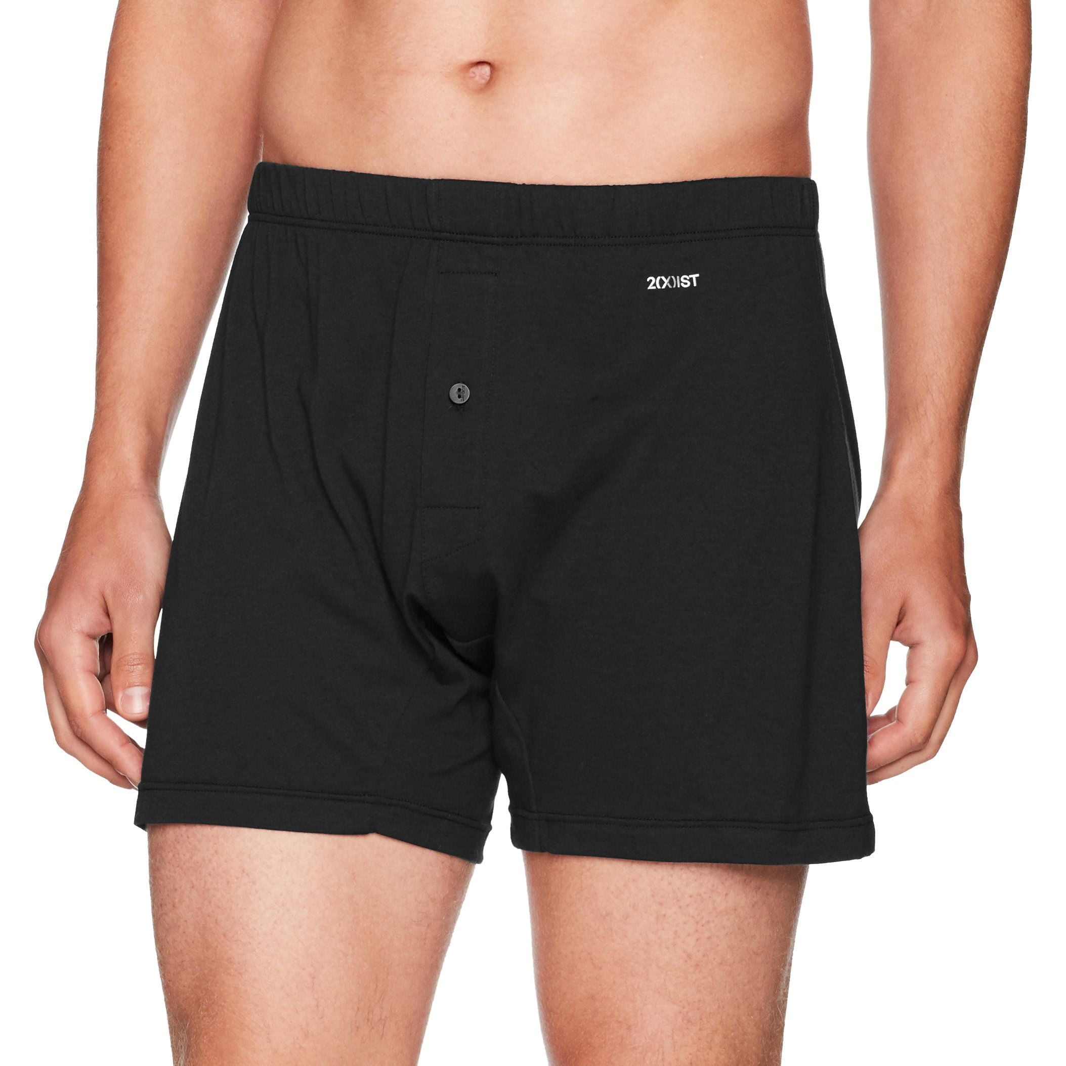 Mens Pima Cotton Loose Fit Tagless Small Boxer 28 S