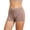 Bean Paste, variant on Women's Boyshort Panties Breathable Mid Rise Basic Spandex Soft No Line Thin Comfy House Stretch Grey1 XX-Large
