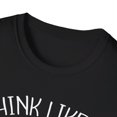 thumbnail image 3 of Think Like A Proton Be Positive Humor Tee, 3 of 4
