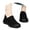 Black, variant on Women's Mesh Sneakers Lace Up Breathable Lightweight Walking Shoes