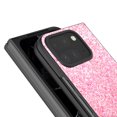 thumbnail image 2 of Allytechgroup Stylish Translucent Back Cover Phone Case for Google Pixel 9 Pro Fold, Slim Fit Bumper Protective Shell Case for Girls Women, Rose, 2 of 5