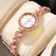 thumbnail image 3 of OLEVS Watches for Womens Luxury Dress Classic Analog Quartz Stainless Steel Waterproof Date Fashion Ladies Wrist Watches Gift Relojes para Mujer Rose Gold/Silver, 3 of 13