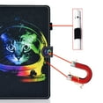 thumbnail image 4 of Allytech Flip Case for Galaxy Tab A7 Lite 2021(Model: SM-T220/SM-T225), Premium PU Leather Multi-Angle Viewing Stand Wallet Case for Samsung Galaxy Tab A7 Lite 8.4" T220 2021, Space Cat, 4 of 8