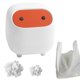 thumbnail image 5 of Lindo Pequeño Bote Basura Almacenamiento La Casa Desktop Bin Press Tipo Doble Capa para Tocador Baño, 5 of 9
