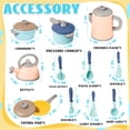 thumbnail image 2 of Play Kitchen Accessories Set, Pretend Play Kitchen Cooking Toy, Toddlers Gift for 3 4 5 6  Years Old Boys Girls, 2 of 6