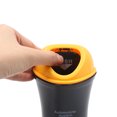 thumbnail image 3 of Unique Bargains Yellow Black Plastic Garbage Trash Can Rubbish Bin Storage Holder for Car, 3 of 3