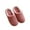 Pink, variant on LoyisViDion Soft Bottom Mute Home Indoor Slippers Couple Cloth Home Non-slip Slippers, Flocking Upper Warm Plush Slippers for Women Purple 44-45