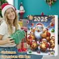 thumbnail image 5 of Leodye 1pcs Christmas Advent Calendar 2025 with chicken Design, 24 Days Christmas Countdown Calendar, 2D Cute chicken Acrylic Hanging Ornaments for Tree Decor, Party Favors, 5 of 5
