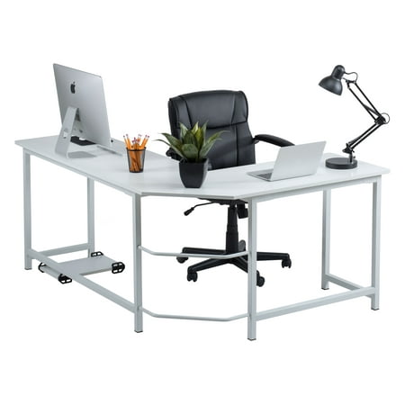 Fineboard Stylish L Shaped Office Computer Corner Desk