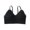 Black, variant on OSOLU Women Seamless Lace Sports Bra Padded Wirefree Sports Top Shoulder Strap Sleeping Fitness Yoga Bra Workout Sports High Support Comfortable Bralettes White A