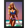 thumbnail image 2 of Stephen Chambers 17x24 Black Modern Wood Framed Wall Art Titled - Barbie 12, 2 of 6