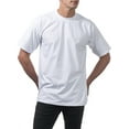 thumbnail image 4 of Pro Club Men's 6-Pack Heavyweight Cotton Short Sleeve Crew Neck T-Shirt, 4 of 5