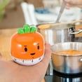 thumbnail image 5 of Worgeous Carrot Shaped Kitchen Timer for Cooking and Baking Manual Mechanical Timer Orange Plastic Metal 60 Minutes, 5 of 8