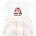 thumbnail image 3 of Inktastic Grammy and Papaw Love Me Girls Granddaughter Girls Baby Dress, 3 of 5
