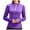 Purple, variant on FAIWAD Athletic Jackets for Women Slim Lightweight Zip Workout Jacket with Thumb Holes