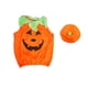 thumbnail image 4 of Disfraz de calabaza de Halloween para bebé, ideal para fiesta de disfraces de carnaval. Sin bolsa, 4 of 9