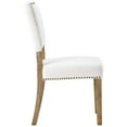 thumbnail image 3 of Modway Oblige Dining Chair Wood Set of 4 in Ivory, 3 of 4