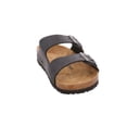 thumbnail image 5 of Zapatos Birkenstock con hebilla, unisex, color negro/blanco, talla 6, 5 of 5