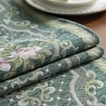 thumbnail image 4 of Modern Floral Print Table Runner with Tassel Cotton Table Runner for Dinning Table Decoration, 4 of 5