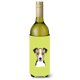 thumbnail image 1 of Tablero de ajedrez verde lima Jack Russell Terrier botella de vino aislante de bebidas Hugger Caroline's Treasures  BB1323LITERK, 1 of 1