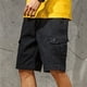 thumbnail image 4 of Pantalones cortos de algodón para hombre, Shorts masculinos de camuflaje, informales, con múltiples bolsillos, estilo Hip Hop táctico y militar, para verano, 2023, 4 of 4