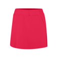 thumbnail image 5 of Jxximdong Skorts for Women Women's Pants Skirt With Slit And Pocket Sports Casual Skirt Solid Color Mid Waist Pants Tennis Skirt Red XL Culottes, 5 of 8