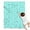LightBlue Cartoon Dinosaurs, variant on LightBlue Cartoon Dinosaurs VariedShapes Pattern Blanket,Comfortable Soft Flannel Throw Blanket,All Season,Warm Lightweight Blankets for Sofa Bed Couch Living Room Chair,30"x40"