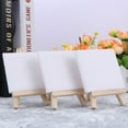 thumbnail image 1 of OULII 5Pcs Easel Mini White Plastic Display Cards for Kids Painting Activities, 1 of 4