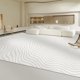 thumbnail image 2 of Modern Minimalist Carpets for Living Room luxury Cream Style Bedroom Decor Line Carpet Thick Washable Mat Large Area Lounge Rug My Lux Decor Round, 2 of 16
