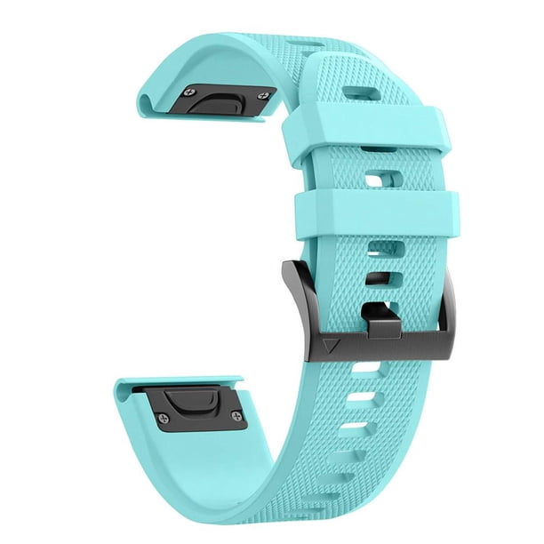 Correas de reloj QuickFit de silicona de repuesto de 26 22MM para Garmin Fenix 7X 7 6X 6 Pro 5 5X Epix 2 pulsera de reloj inteligente Tan Jianjun unisex