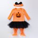 thumbnail image 1 of Trajes de mameluco infantil para niños Bebés Niñas Otoño Manga larga Estampado de rayas Mono Ropa, 73 yardas (6-12 meses) TUNC Sencillez, 1 of 3