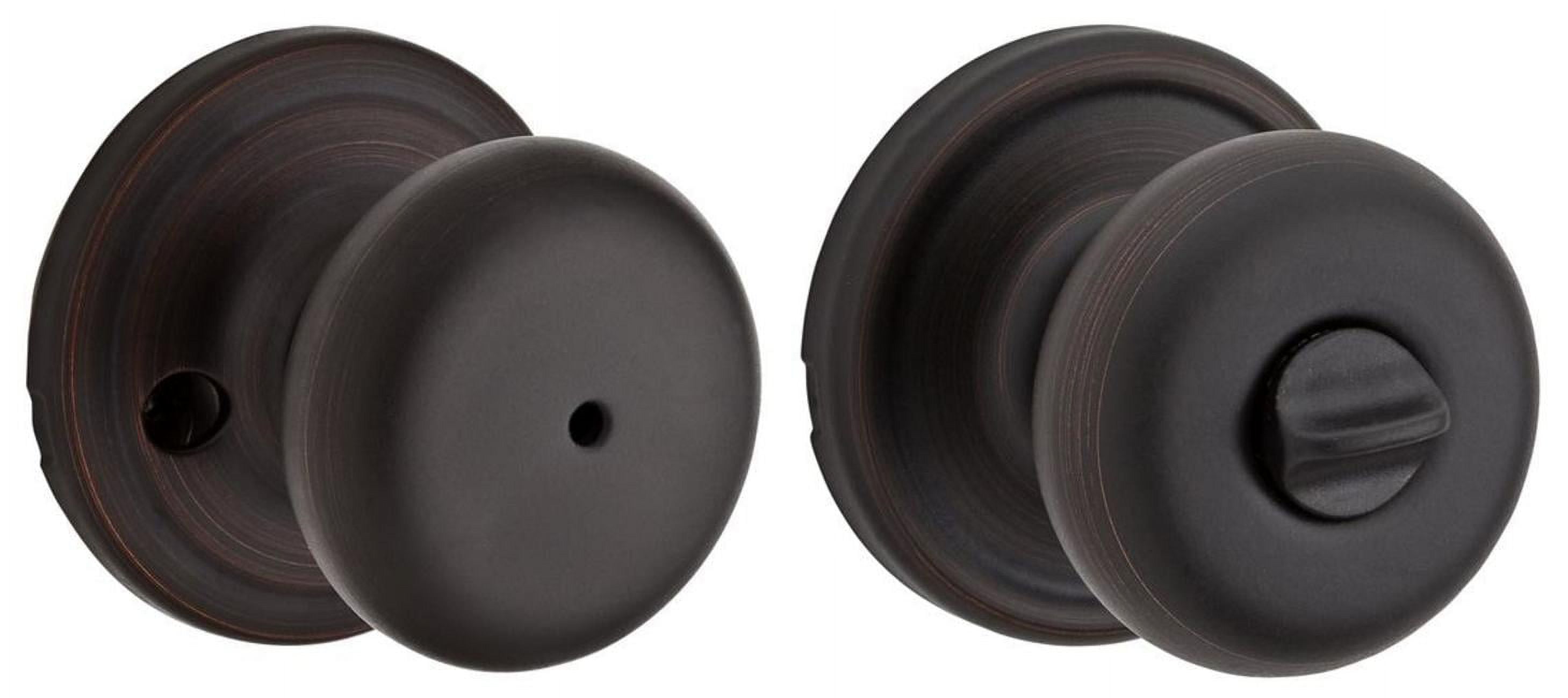 Kwikset 730H-3 Signature Series Hancock Privacy Door Knob - Brass