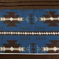 thumbnail image 2 of WPM 7Pcs Western Southwestern Design Comforter Set Navy Embroidered Queen Size Bed in a Bag, 2 of 4